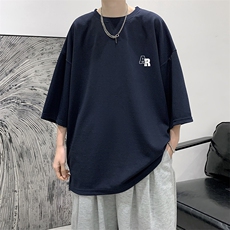 冰丝七分袖t恤男大码五分袖男短袖男中袖Q11369-P30，男装T恤，电商A040