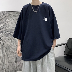 冰丝七分袖t恤男大码五分袖男短袖男中袖 Q11369-P30图片