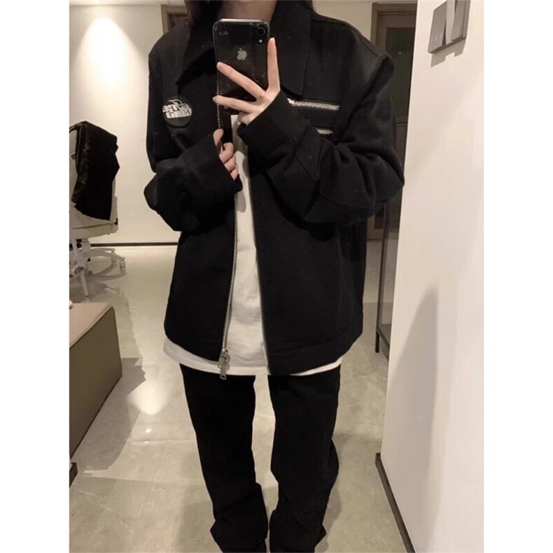 【有货】短款外套小众设计高街vibe工装夹克 JK311 特P52图片