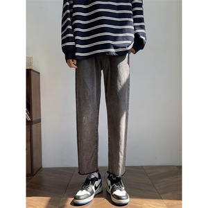 1506A/G3390/P42新款宽松直筒港风潮牌时尚百搭男图片