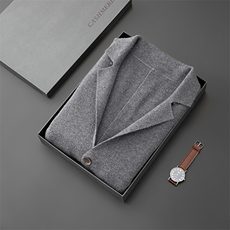 高品质男士羊绒针织开衫简约时尚舒适保暖商务休闲，男装羊绒套衫，台绒羊绒