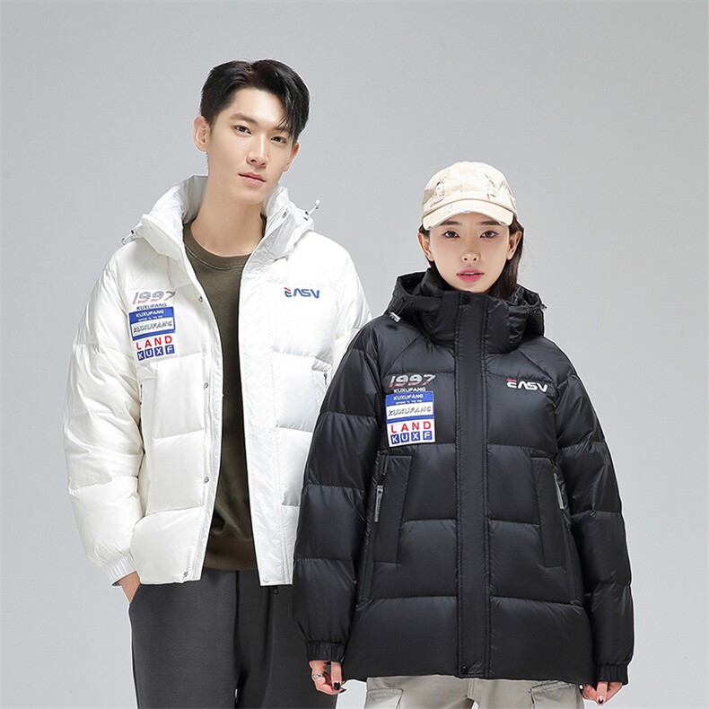 新款情侣羽绒服时尚青少年户外羽绒外套羽绒服YR9835P120,男装羽绒服,星座1207-1