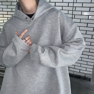 A999-P452024新款连帽卫衣男秋冬季潮牌高级感oversize休闲外套