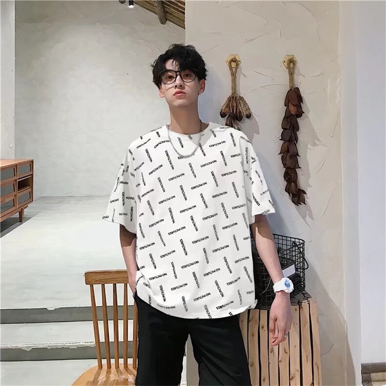 男圆领T恤宽松短袖F22P28,男装T恤,星座1116-2