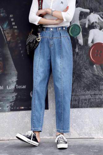 春装薄款牛仔裤，女装牛仔裤，Y·Z 羽倬