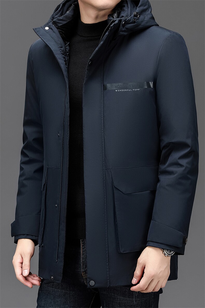 NN8315钱塘2020-3冬季厚款商务休闲简约中年男士羽绒服P215,男装羽绒服,钱塘207-3