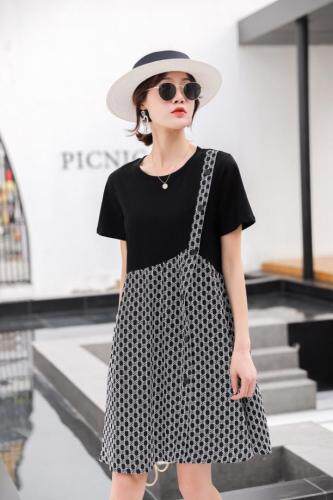 夏装补单连衣裙，女装连衣裙，莫妮菲