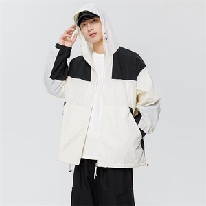 RP41-P38日系户外休闲轻薄连帽防晒服外套图片