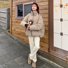 现货2025冬季新款短款羽绒服90绒2C053/款号777/P285/控428，女装羽绒服，2C053