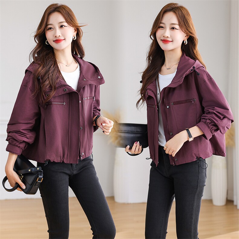 派克棉服里布绗棉户外面料防风休闲保暖有型，女装派克服，芙芮