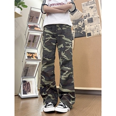 B221美式ins高街暗黑多口袋修身工装牛仔裤LK24156-P65控88，男装牛仔裤，电商B221