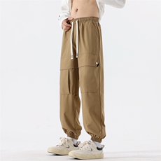 日系无影墙秋季新款工装裤男宽松束脚休闲长裤A436-572-P45，男装工装外套，电商A436