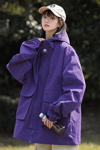春季新款现货三防户外夹克男连帽冲锋衣外套DSA157B-J93-P60图片