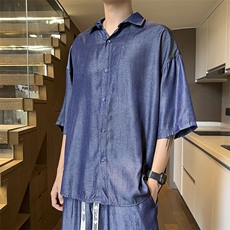 量大优供视频激光拖地直筒冰丝裤CP70-特p25，男装休闲裤，电商B371