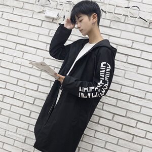 204-W3038B1-P85风衣男外套男韩版新款冬季春秋季夹克 男士风衣1图片