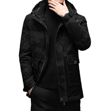 BF2921钱塘2020-2冬季厚款中青年男士时尚休闲帅气羽绒服P255，男装羽绒服，钱塘207-2