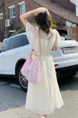【新款现货】法式重工刺绣连衣裙088-6628P115K168，女装连衣裙，2C088