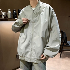 春秋季男士夹克宽松潮流休闲男装ins情侣款飞行服外套女HY679/P64，男装夹克，星座506