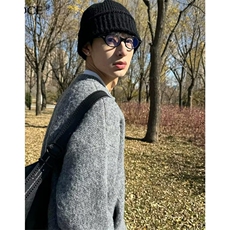 潮牌针织开衫男韩系外套慵懒风痞帅毛线衣ins百搭上衣M867，男装针织衫/毛衣，星座1116A（原606A-3）