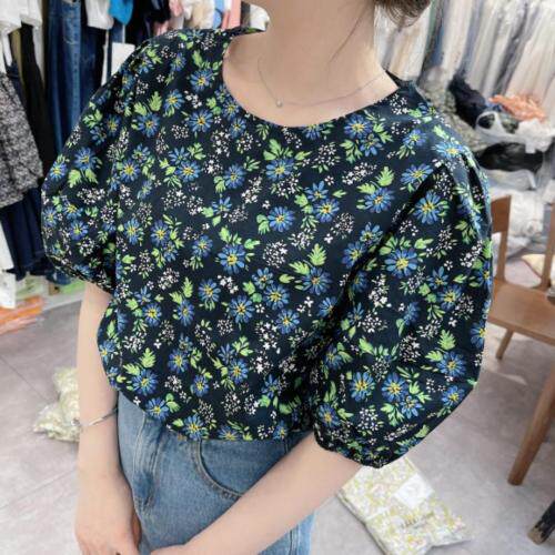 花小衫两个颜色ML，女装，欧诗尚