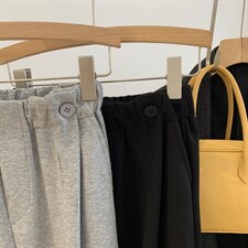 显瘦，百搭，个性卫裤，女装休闲裤，素妮