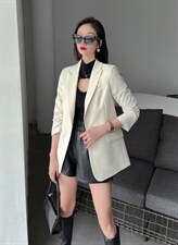 【现货】春装新款韩版显瘦纯色修身西装，女装西装，名怡