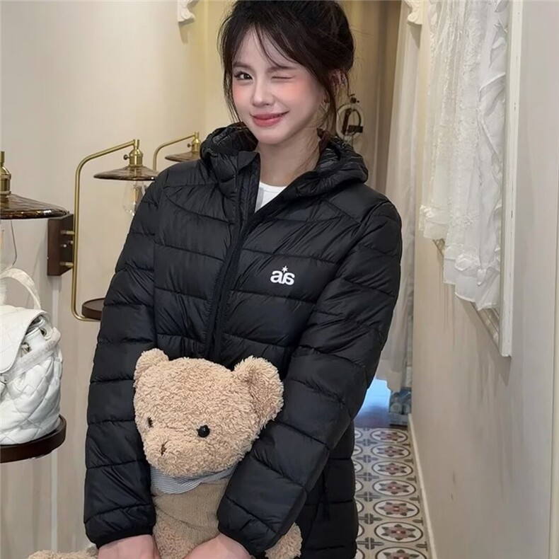 探路者羽绒服女冬季男户外超轻男款轻薄羽绒内胆连帽女款运动外套,男装羽绒服,星座506A