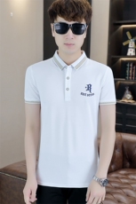夏季保罗POLO衫男士短袖T恤时尚休闲翻领宽松半袖中年男装体恤衫，男装T恤，电商B212（原钱塘6029）