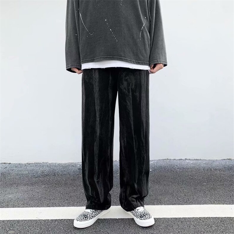 牛仔裤男直筒宽松ins潮牌嘻哈炸街休闲裤阔腿拖地老爹裤k302-p40,男装牛仔裤,星座1008