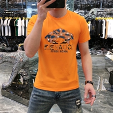 新款时尚高端精品欧货夏季男T恤短袖潮流抖音A227B-A-726-P48，男装T恤，电商A227B（原钱塘4066-1）