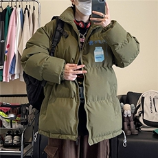 抖音品质冬季保暖棉服情侣百搭立领棉衣MY23405特批70控118，男装棉衣，星座605(原A050)