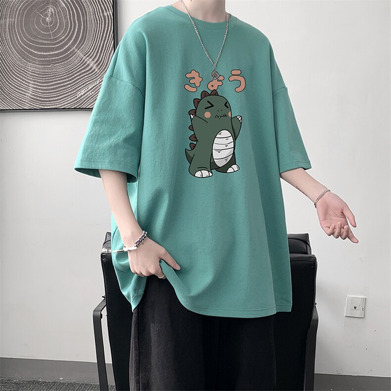 DX17037-P20纯棉短袖t恤男大码半袖打底衫宽松体恤衫大皂风,男装T恤,电商A040