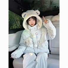 1506A/G78520/P99面包服女生冬季连帽棉服外套，男装棉衣，星座1506A