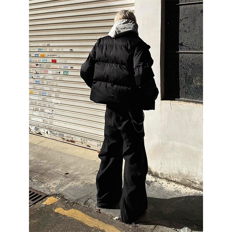现货高品质美式高街冬季重磅三防羽绒棉衣男女加厚外套棉服冬,男装棉衣,电商A486-1
