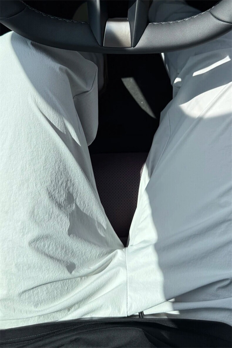 （网图慎用）特批P35无差价休闲百搭拉链直筒微喇裤男冰感K24010B,男装休闲裤,电商A001-1