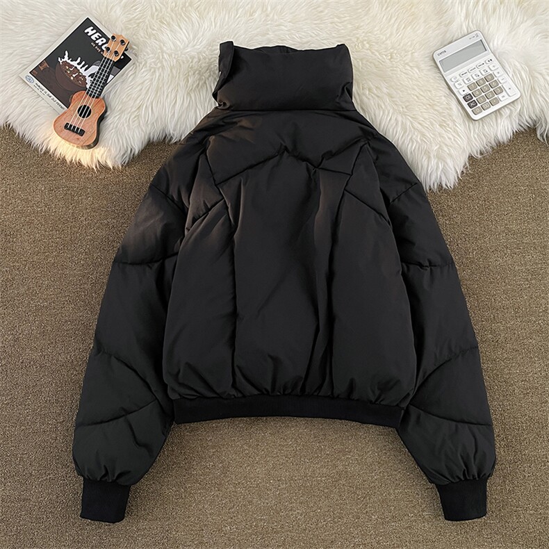 美式新款立领盔甲面包服外套冬季加厚保暖设计感棉衣外套,男装棉衣,星座410-6（原星座1304-1）