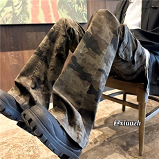 XZ616秋冬重磅工装设计感双线迷彩休闲长裤TY1142P75控98，男装工装外套，星座512A（原616）