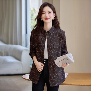 现货衬衫女图片