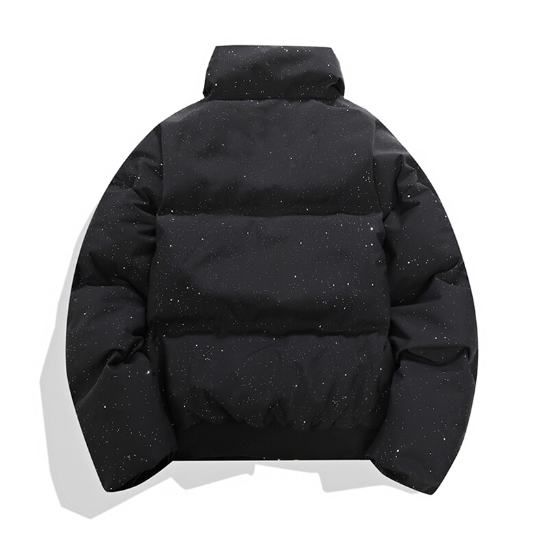 支持二开冬装加棉加厚立领棉服男棉衣外套满天星面包服M821-P75,男装棉衣,电商A441