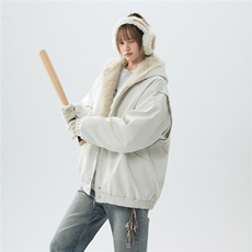 CLEANFIT座山雕棉服美式高街设计感重磅连帽外套A170-M899-TP110，男装棉衣，电商A170