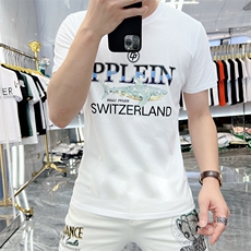 新款时尚高端精品欧货夏季男T恤短袖潮流抖音A227B-A-720-P45，男装T恤，电商A227B（原钱塘4066-1）