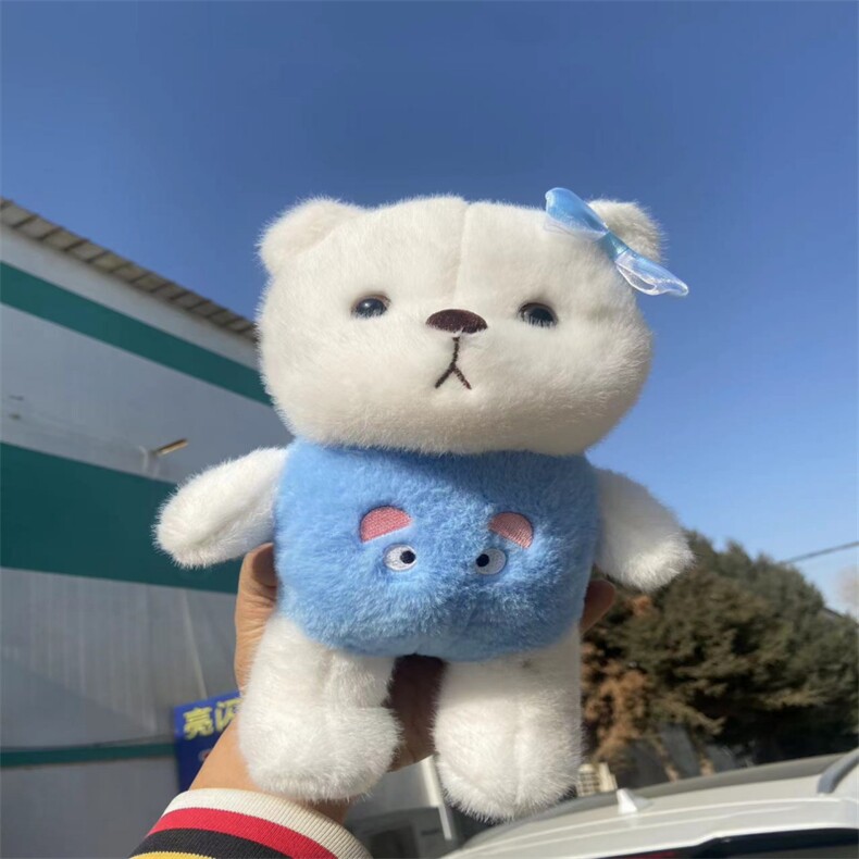 欧貂莉莉熊，小芊伊毛绒玩具