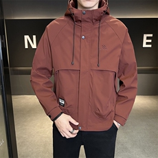 JK505-P902025秋季新款休闲百搭连帽外套青年帅气时尚潮流夹克，男装夹克，星座507A（原星座306B-2）
