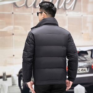 冬装厚款连帽棉衣男士新款个性宽松羽绒外套衣服KCN7606-32-P245图片