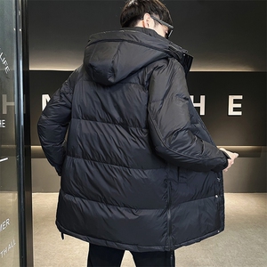大货 冬季中长款连帽羽绒服男 B321-YR910-P195图片