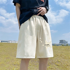 重磅夏季麂皮绒休闲短裤休闲五分裤JDK3145-特p25控48，男装牛仔裤，电商B370