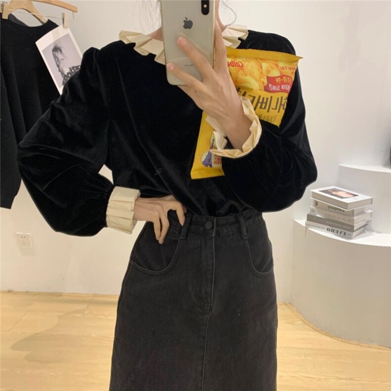 新品设计！两面穿丝绒（扣子全部开模定做）,女装其它,素妮