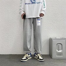 运动裤男春秋季ins港风宽松大码裤KF21P25，男装休闲裤，星座1116-2