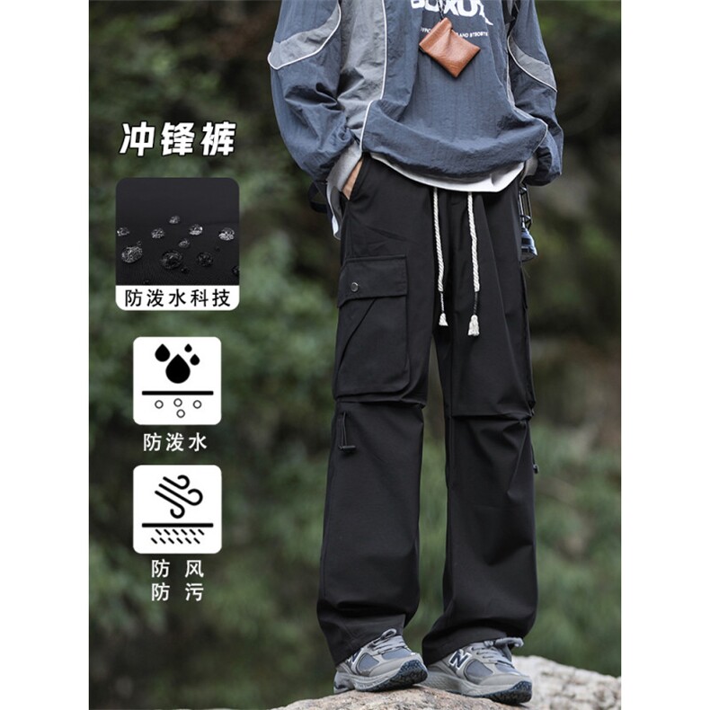 美式高街工装裤男款防风防水户外登山冲锋裤休闲裤子K720-特批-39,男装休闲裤,星座718-1