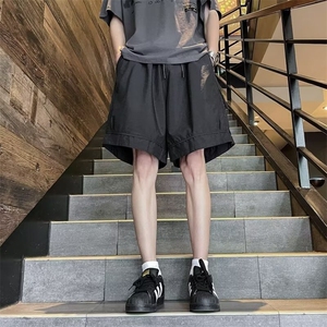夏季冰丝百搭冲锋裤休闲裤男 高街工装短裤五分裤DK298-P35图片